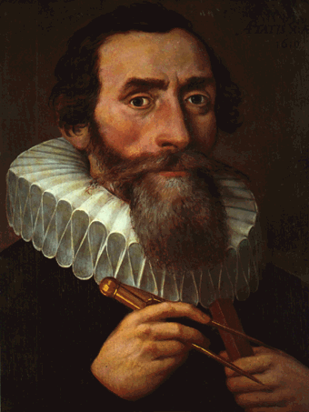Johannes Kepler in Groaufnahme